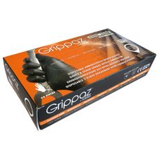 M-Safe 246BK Nitril Grippaz handschoen maat L, 50 stuks