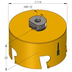 PROFIT gatzaag MP 114mm Click &Drop