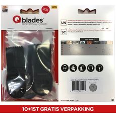 QBLADES Multitool zaagbl. precision Wood 34x40mm UN06 10+1, 4 image