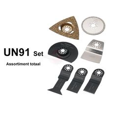 QBLADES Zaagbladset assortiment UN91 7-delig, 2 image
