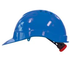 M-SAFE Veiligheidshelm Blauw met draaiknop verstelling