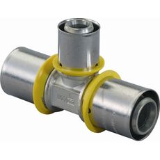 UPONOR  GAS Press T-stuk verlopend 25x20x25, 2 image