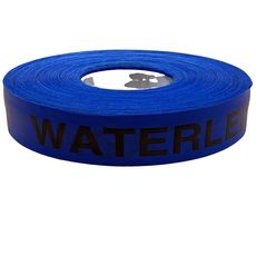 VÉDÉ Markeringslint blauw met opdruk 250 mtr WATER, 2 image