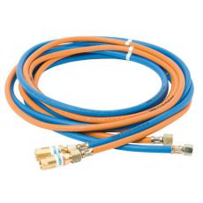 5 m slangpakket P/S 4x3,5mm met ingeperste beveiligingG1/4 "