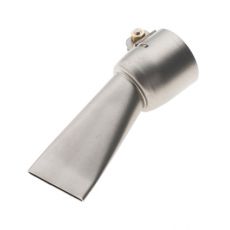 PERKEO Brede gleufmondstuk 30 mm 15 graden gebogen