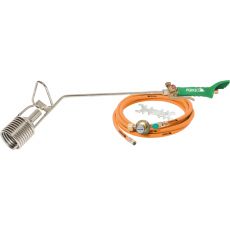 M2 TURBO-Set polsondersteuning,5m-Slang 80mm kop, 0-4bar-Reg