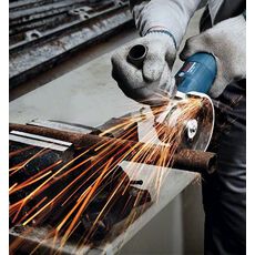 Haakse slijpmachine GWS 750 (Beschermkap, handgreep, opnamef, 7 image