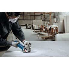 Haakse slijpmachine GWS 750 (Beschermkap, handgreep, opnamef, 8 image