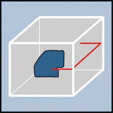 Lijnlaser GLL 3-50 (IP54) (4x batterij 1,5 V LR6 (AA), 1 x b, 9 image