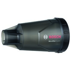 Stofafzuiging met filter zwarte uitvoering