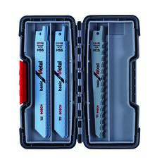 15-delige set reciprozaagblad Wood and Metal Basic, S918AF (