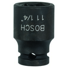 Krachtdop 11 x 25 x 13 mm, M 7, 16,5 mm