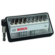 19-delige set schroefbit Robust Line L1 (TH/TW/SP/R) extra h