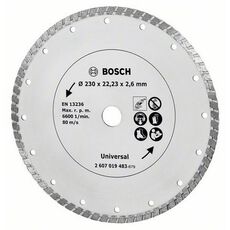 BORSTELS MP  (DIAMANTSCHIJF 230MM -  TURBO), 2 image