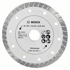 BORSTELS MP  (DIAMANTSCHIJF 125MM -  TURBO), 2 image