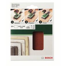 SCHUREN/POLIJSTEN MP  (SCHUURBLAD 115X140MM, G150, RW, ONGEP, 2 image