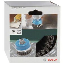 BORSTELS MP  (KOMSTAALBORSTEL GEVLOCHTEN DRAAD, , Ø 100 MM,, 2 image