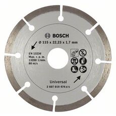 BORSTELS MP  (DIAMANTSCHIJF 115MM -  BOUWMATERIALEN), 2 image