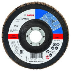 Lamellenschuurschijf X431 Standard for Metal, diameter 125 m