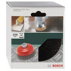 BORSTELS MP  (KOMSTAALBORSTEL GEGOLFD DRAAD, , Ø 100 MM, M14, 2 image