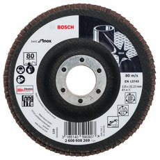 Lamellenschuurschijf X581 Best for Inox, diameter 115 mm, ko