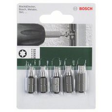 SCHROEVEN MP  (BIT SET 25MM, STANDAARD (5) T10/15/20/25/30)