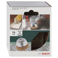 BORSTELS MP  (KOMSTAALBORSTEL GEGOLFD DRAAD, , Ø 70 MM, M14, 2 image