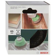 BORSTELS MP  (KOMSTAALBORSTEL GEGOLFD DRAAD, ROESTVRIJ, Ø 75, 2 image