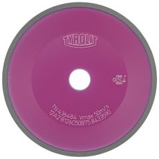 Tyrolit  Kunstharsgebonden CBN voor droog slijpen 12A2 150x1, 2 image