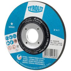 Tyrolit Basic* Afbraamschijf voor haakse slijpers 27 115x6,0, 3 image