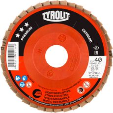 Tyrolit Premium*** Lamellerschijf voor haakse slijpers 28N 1, 4 image