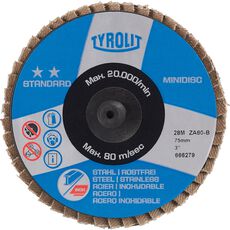 Tyrolit Standard** Q-lamellerschijf voor mini haakse slijper