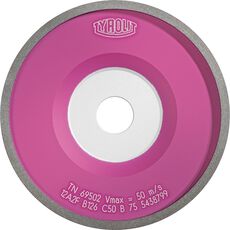 Tyrolit  Kunstharsgebonden CBN voor droog slijpen 12A2F 125x, 2 image