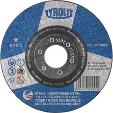 Tyrolit Basic* Afbraamschijf voor haakse slijpers 27CC 178x3, 3 image