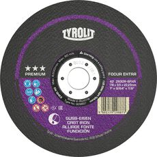 Tyrolit Premium*** Doorslijpschijf voor haakse slijpers 42 2, 2 image