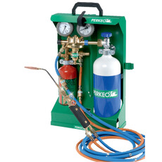 PERKEO Hardsoldeerset (leeg) 'ECONOMY' prop./zuurst.