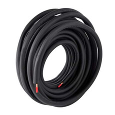 Aircotube koelleiding geisoleerd zwart Ø 5/8" (rol van 30 meter) S530-B, Enkele maten: 5/8", Aantal meter per rol: 30 meter, Kleur: Zwart
