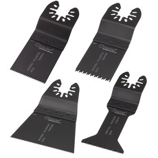 Qblades MultiZaagbladenset voor hout en metaal 4-delig DW92