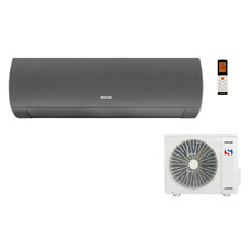 SINCLAIR SIH-18BIT2B + SOH-18BIT2 Terrel Set Antra 5,3/5,6kW, Hoe groot is uw ruimte: 180 m³ of 39 t/m 64 m² , Kleur unit: Antraciet