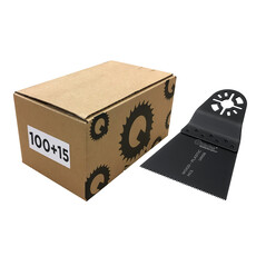 Qblades MultiZaagblad Standaard 18tpi 65x42mm HCS UN08-100+1
