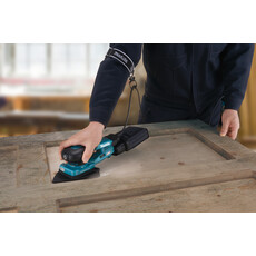 MAKITA XGT 40 V Max 100x150 mm Handpalm Deltaschuurmachine, 4 image