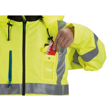 MAKITA Verwarmde veiligheidsjas 3XL, 4 image