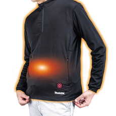 MAKITA Verwarmd ondershirt met rits S, 3 image