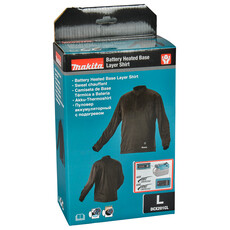 MAKITA Verwarmd ondershirt met rits L, 7 image