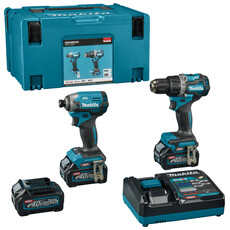 MAKITA XGT 40 V Max Combiset boren en (slag)schroeven