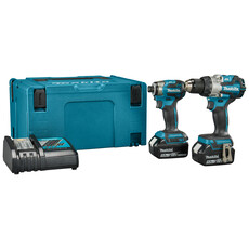 MAKITA LXT 18 V Combiset voor boor- en (slag)schroefklussen, 2 image
