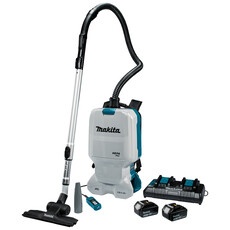 MAKITA 2x18 V Rugstofzuiger voor schoonmaak, 4 image
