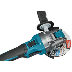 MAKITA 40 V Max Haakse slijper 125 mm X-LOCK, 9 image