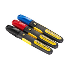FATMAX Markeerstift Rood/Zwart/Blauw (x3)