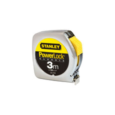 Rolbandmaat Powerlock 3m - 12,7mm metaal